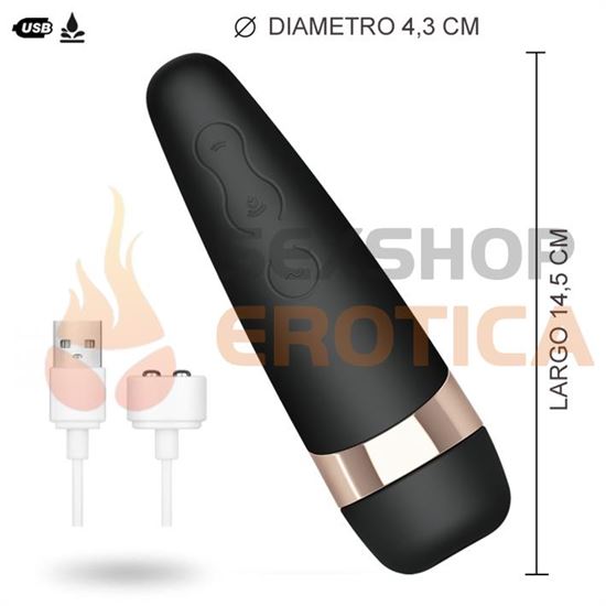 Vibrador y succionador de clitoris satisfyer pro 3